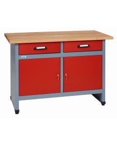 Küpper workbench 12050,  2 drawers, 2 doors