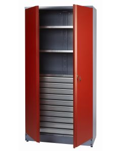 Küpper storage cabinet, model 70590, 1 door, 3 shelves