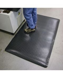 Workplace mat "Deckplate", 0.6 m x 0.9 m, ergonomic, model DP010609