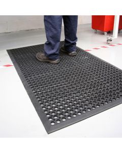 Workplace mat "Rampmat", 0.9 m x 1.5 m, ergonomic, model RP010001