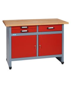 Küpper workbench 12250, 3 drawers, 2 doors