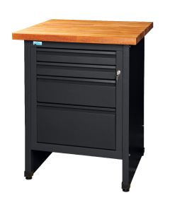 Küpper modular system workbench (w. 73 cm), 4 drawers, model 17510