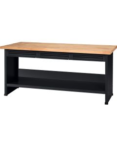 Küpper modular system workbench (w. 184 cm) 3 drawers, model 17535