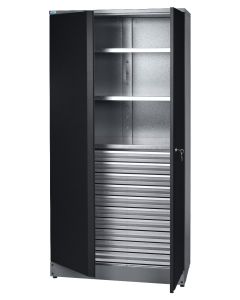 Küpper Materialschrank, Modell 70580, B. 91 cm H. 204 cm