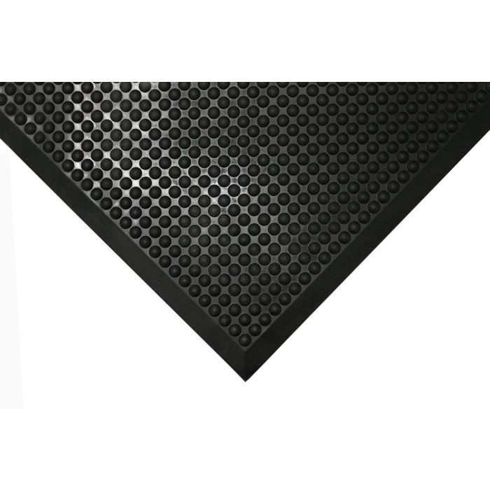 The Shopfitting Shop - Zerbino di sicurezza per interni in gomma, misura 0,9 m x 1,5 m e 0,6 m x 0,9 m, Nero , 0.6 Metre x 0.9 Metre