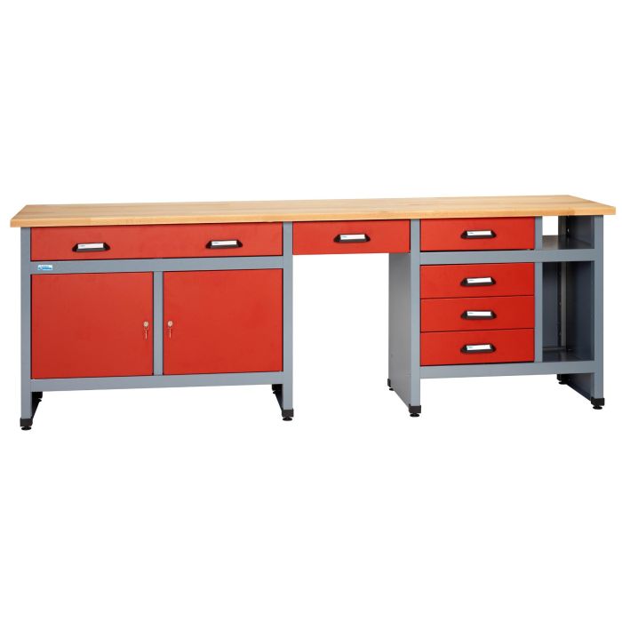 Küpper workbench 12280, 6 drawers, 2 doors