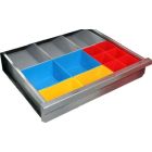 Küpper subdivision-set for drawers of storage cabinets, model 990